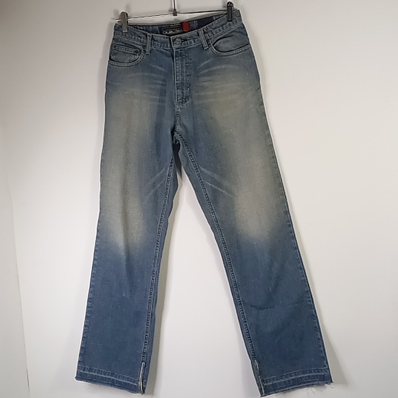 QuikSilver Regular Fit Straight Leg Blue Jeans Size 30x32 - Picture 8 of 16